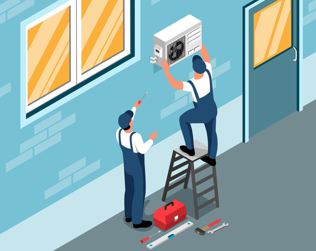 Window AC Installation